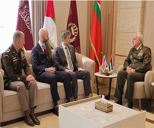 Jordanian Army Chief Inaugurates 45th Meeting of Jordan-US Joint Military Commission Jordanian Army Chief Inaugurates 45th Meeting of Jordan-US Joint Military Commission