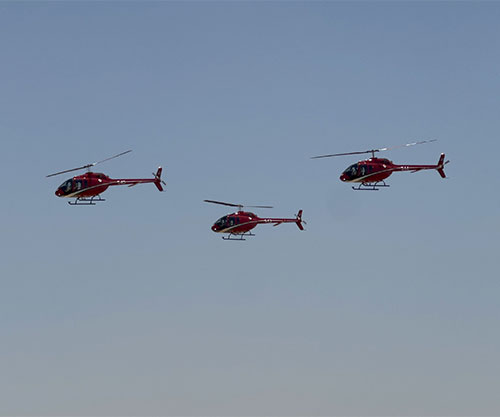 Jordanian Army Chief Opens Aviation Simulator Building & Bell 505 Hangar