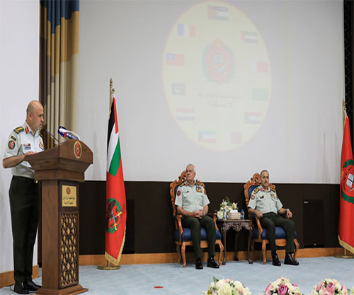 Jordanian Army Chief Patronizes Graduation Ceremony at Royal Command & Staff College 