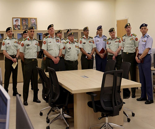 Jordanian Army Chief Reviews Armed Forces Cybersecurity Modernisation Efforts