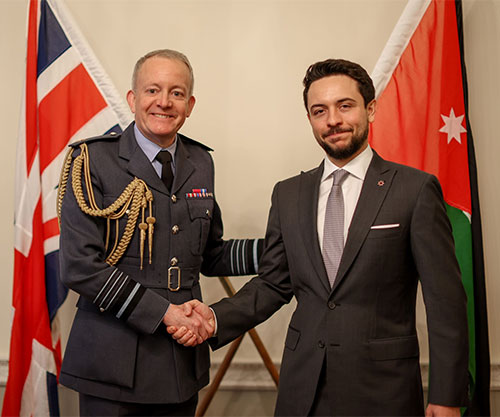 Jordanian Crown Prince Meets UK Chief of Defence Staff; Visits RAF Benson with Price William Jordanian Crown Prince Meets UK Chief of Defence Staff; Visits RAF Benson with Price William