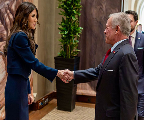 Jordanian King, US Secretary of Homeland Security Discuss Cooperation