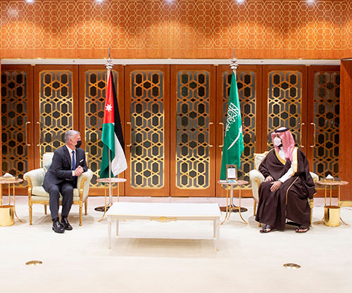 Jordanian King Concludes Visit to Saudi Arabia
