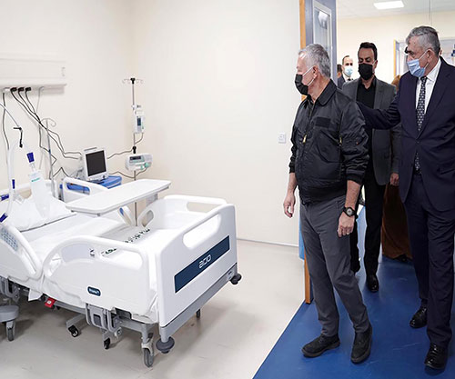 King of Jordan Opens Sheikh Mohamed bin Zayed Aqaba Field Hospital