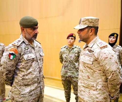 Kuwait’s Deputy Army Chief Inspects Center for Female Officer Cadets