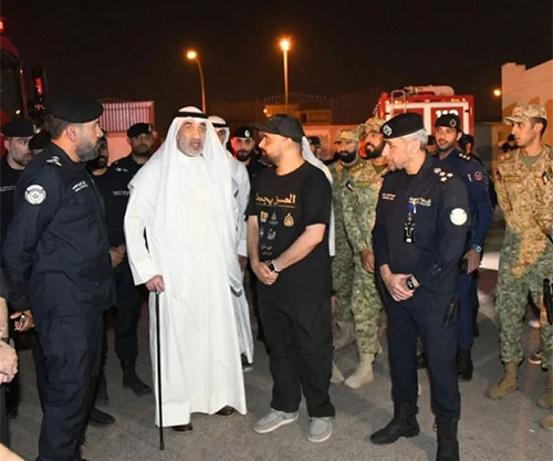 Kuwait’s Deputy Prime, Minister of Interior Praises National Guard