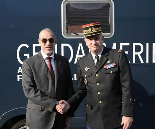 Kuwait’s Interior Minister Witnesses Gendarmerie Riot Control Drills in France