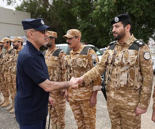 Kuwait’s Minister of Interior Inspects Border Security Units