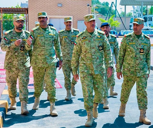 Kuwait’s National Guard Undersecretary Inspects Anti-Drone Measures at Al-Sumoud Camp Kuwait’s National Guard Undersecretary Inspects Anti-Drone Measures at Al-Sumoud Camp