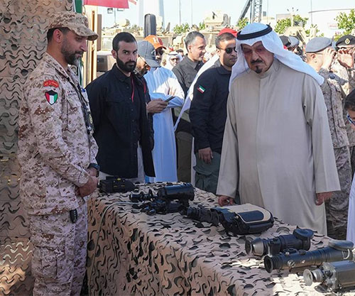 Kuwait’s Prime Minister Attends Local Military Show