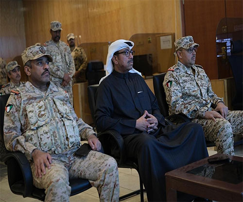 Kuwait Defence Minister Inspects Armed Forces Supply, Logistics Authority Readiness