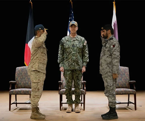 Kuwait Hands Task Force 152 Command to Qatar
