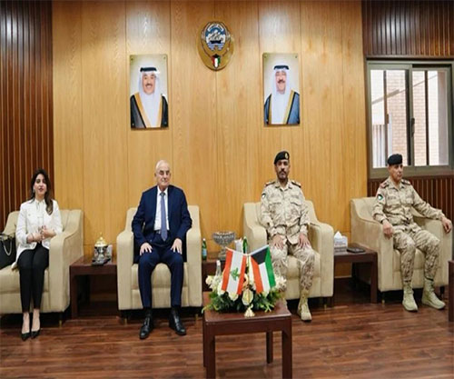 Lebanese Defense Minister Visits Kuwait’s MoD Logistics Authority