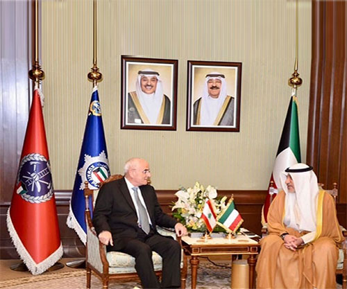 Lebanon’s Defense Minister Hails Kuwait’s Support
