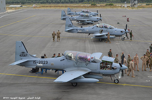 Lebanon Receives Second Batch of 4 Super Tucano Aircraft