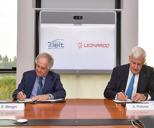 Leonardo, Elettronica to Boost Long-Term Strategic Cooperation