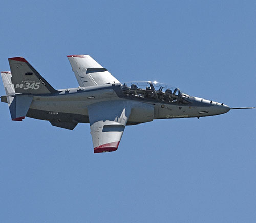 Leonardo’s New M-345 Jet Trainer Receives Initial Certification