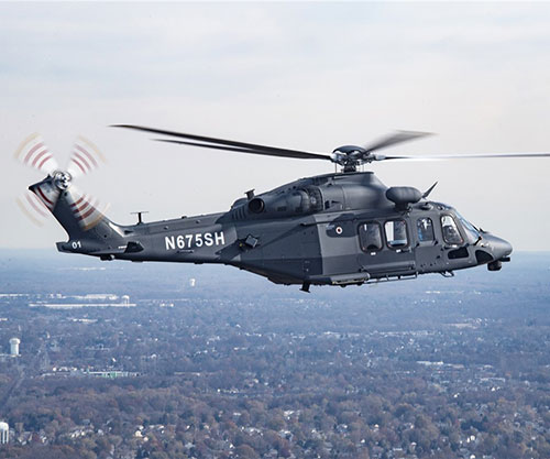 Leonardo & Boeing Deliver First Four MH-139A Helicopters to U.S. Air Force