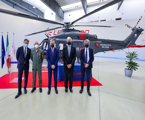 Leonardo Delivers HH-139B Helicopter to Italian Air Force