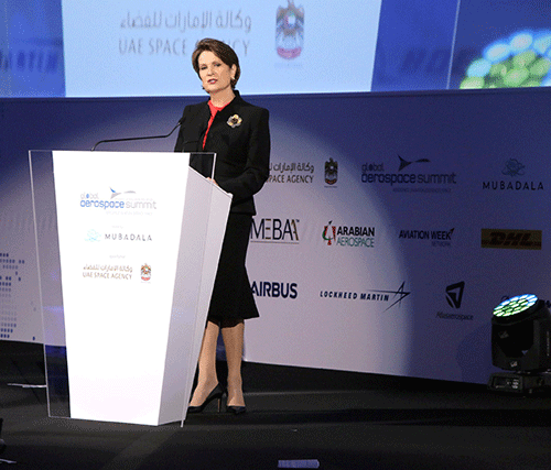 Lockheed Martin’s CEO Addresses Global Aerospace Summit