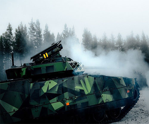 MBDA, BAE Systems Hägglunds Demonstrate AKERON and CV90 Firepower
