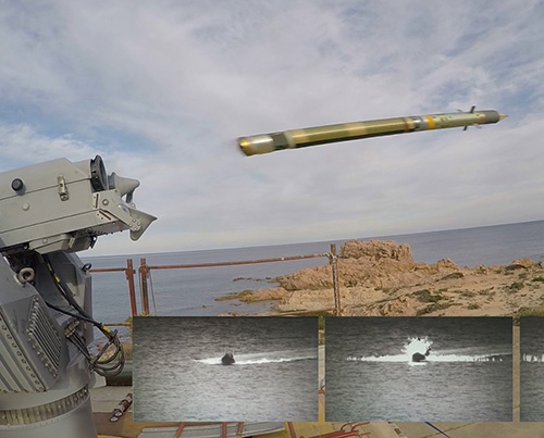 MBDA Demos Anti-Surface Capabilities of Mistral Missile