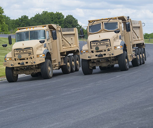 Mack Defense Starts M917A3 Heavy Dump Truck Production at Mack Experience Center