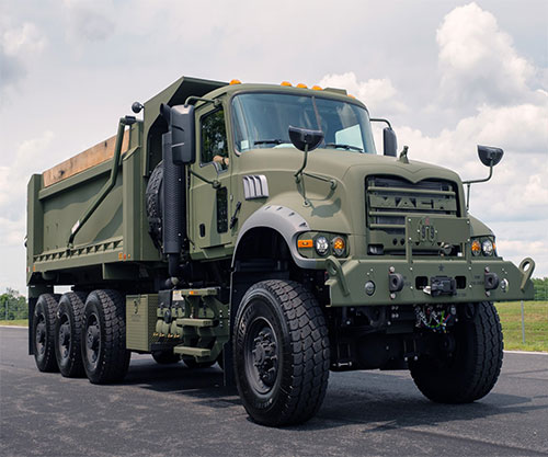 Mack Defense to Showcase Production M917A3 Heavy Dump Truck at AUSA