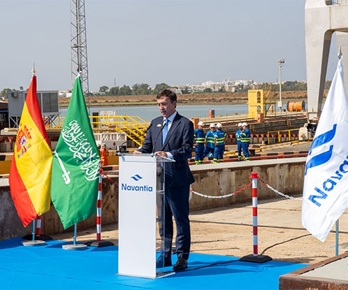 Major Progress in Second Navantia Corvette Programme for Saudi Arabia