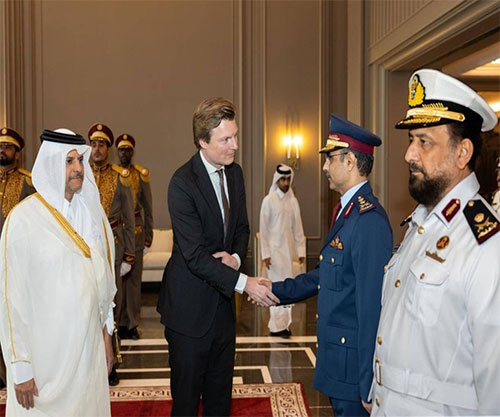 Minister of Defence of the Netherlands Visits Qatar, Jordan