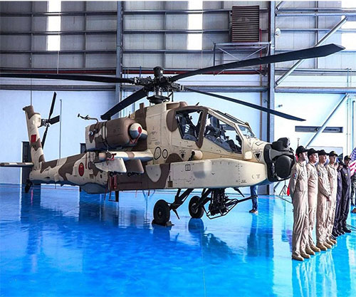 Morocco Receives Second Batch of Six Boeing AH-64E Apache Helicopters