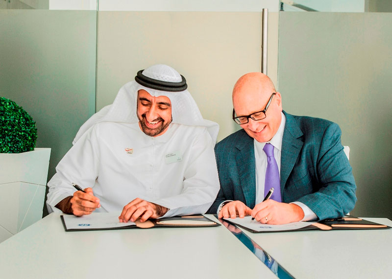 Mubadala, the Abu Dhabi-based investment and development company, and GE Aviation announced the signing of a Heads of Agreement for the formation of a GEnx engine MRO facility.