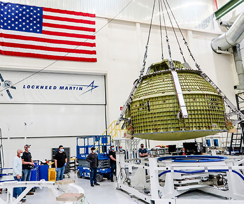 NASA Orders Three More Orion Spacecraft from Lockheed Martin