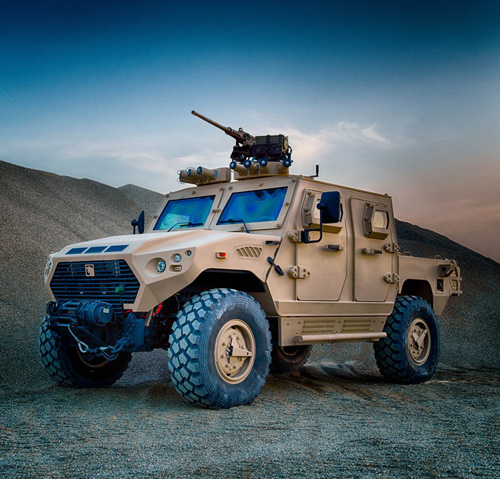 VOP CZ, NIMR Automotive Unveil First Joint Military Vehicle