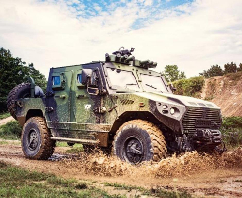 VOP CZ, NIMR Showcase AJBAN 440A at MSPO Exhibition
