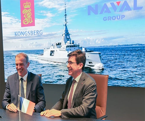 Naval Group, KONGSBERG Sign Partnership Agreement