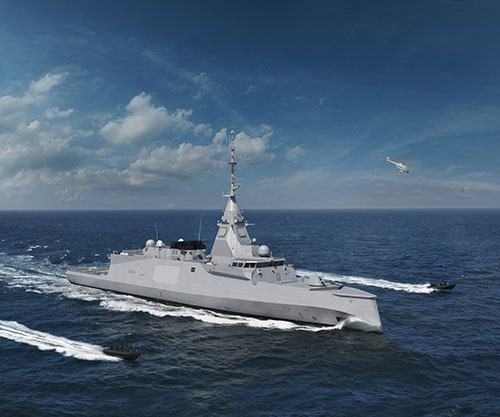 Naval Group Exhibits at World Defense Show