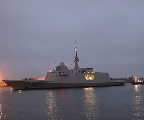 Naval Group Starts First Sea Trials of Last French FREMM Series 