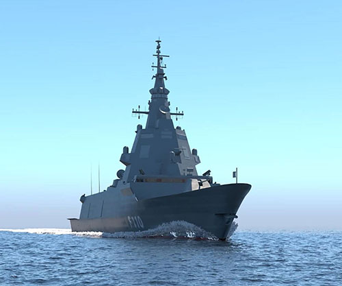 Navantia F-110 Class Frigate Passes Critical Design Review