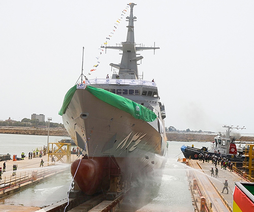 Navantia Launches Fourth Corvette for Royal Saudi Naval Forces