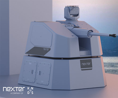 Nexter, Thales Unveil New Design of RAPIDFire Turret at Euronaval 2022