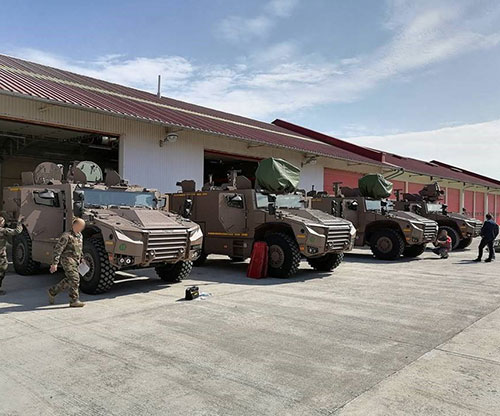 In accordance with the contract notified in 2018, the temporary business venture comprising Nexter and Texelis has delivered the first SERVALs light multi-role armored vehicles (VBMR) to the French ministry of the Armed Forces. 