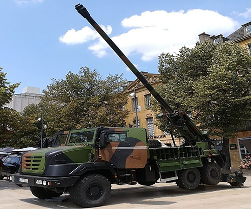 Nexter Displays CAESAR 6x6 & Latest Systems at DSA 2022 