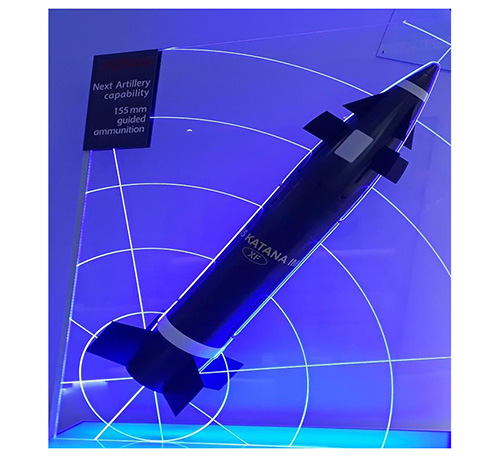 Nexter Offers Enhanced 155 mm KATANA Guided Shell 