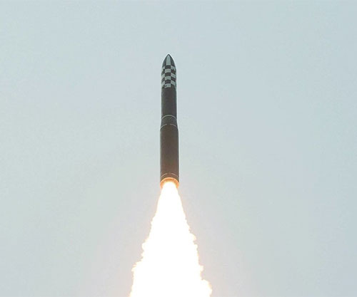 North Korea Fires Long-Range Ballistic Missile in Longest-Ever Flight Time