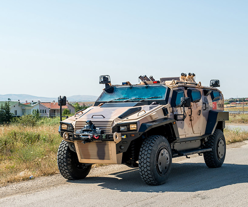 Nurol Makina Unveils its Yörük 4x4 Armored Pickup Vehicle at IDEF’21 