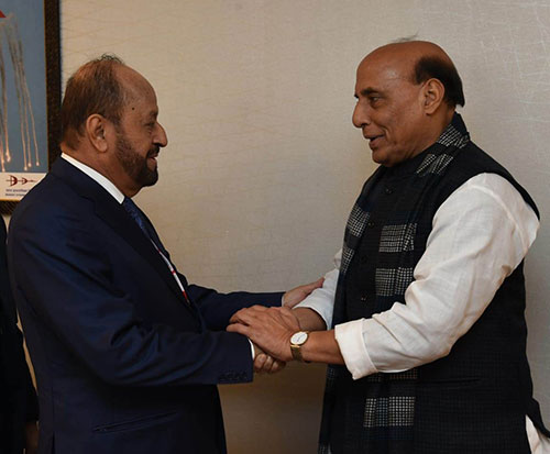 Oman’s Defense Minister Meets Indian, South Korean Counterparts at DefExpo
