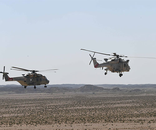 Oman-Britain Joint Military Drill “Magic Carpet 2023” Concludes