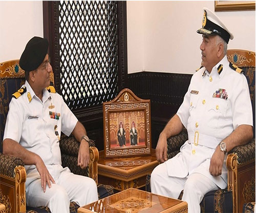Oman-India Hold Naval Staff Talks for 2023 in Muscat