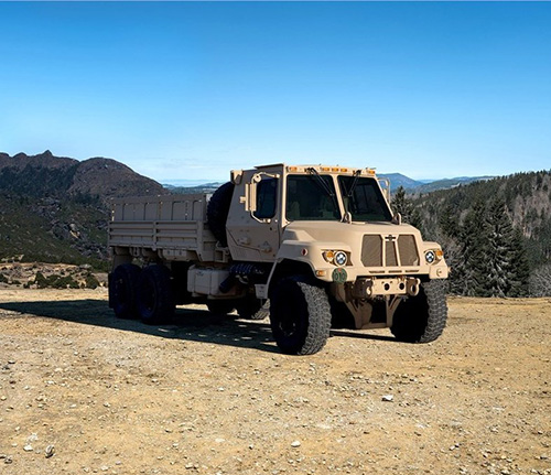 Oshkosh FMTV A2 Makes Debut at AUSA 2018